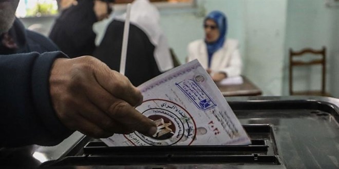 Msr'da Cumhurbakanl seimleri iin oy verme ilemi sona erdi