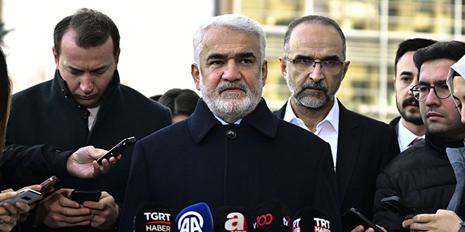 Erdoğan, HÜDA PAR Genel Başkanı Yapıcıoğlu'nu kabul etti