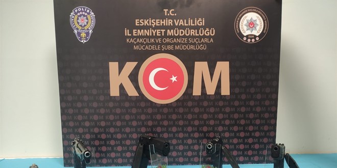 Eskişehir merkezli 5 ildeki 'Kafes-18 Operasyonu'nda 36 kişi yakalandı