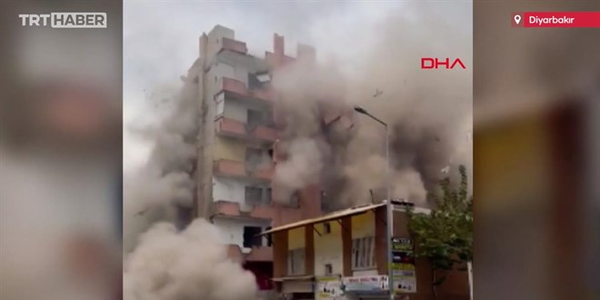 Yklan bina yandaki evin zerine kt