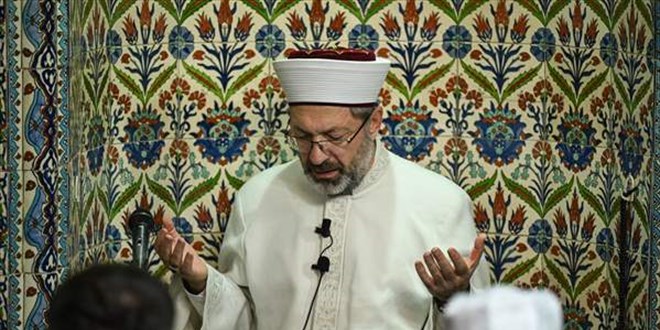 Diyanet İşleri Başkanı Erbaş, İstanbul'da Filistin'e dua buluşmasına katıldı