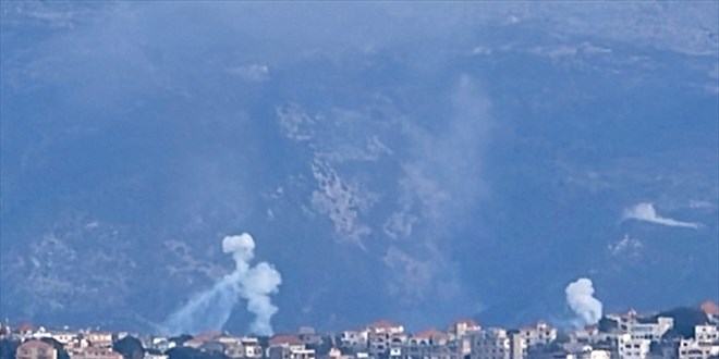 İsrail, Lübnan'ın güney bölgelerini 'fosfor bombası' ile vurdu