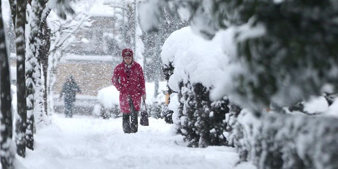 10 il için 'turuncu' ve 'sarı' uyarı: Sağanak ve kara dikkat