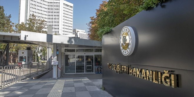 Dışişleri Bakanlığı: GKRY'nin tek taraflı tasarrufları kabul edilemez