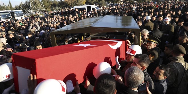 'Pençe Kilit' şehitleri son yolculuğuna uğurlandı