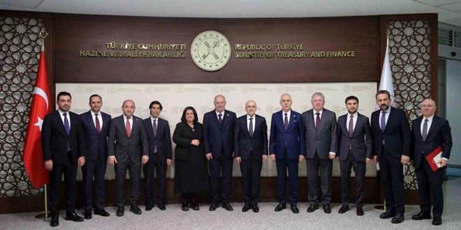 ATO heyeti Hazine ve Maliye Bakanı Şimşek'le görüştü