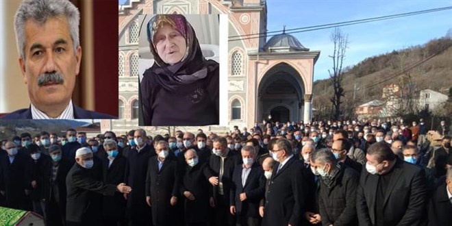 Danıştay Başkanı Zeki Yiğit'in kayınvalidesi son yolculuğa uğurlandı