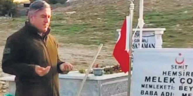 Şehit mezarlarının gönüllü bekçisi!