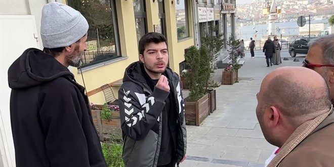 Filistin'e destek yürüyüşünden dönen vatandaşa yumruk atan şüpheli tutuklandı
