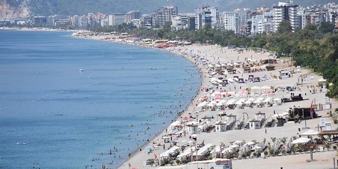 Antalya geçen yıl turizmde rekor kırdı