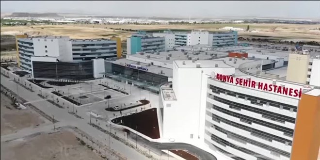 Konya Şehir Hastanesi 3,5 yılda 7,5 milyon poliklinik ve acil hizmeti verdi
