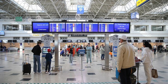 Antalya Havaliman'nda yeni rekor: 37 milyondan fazla yolcu kulland