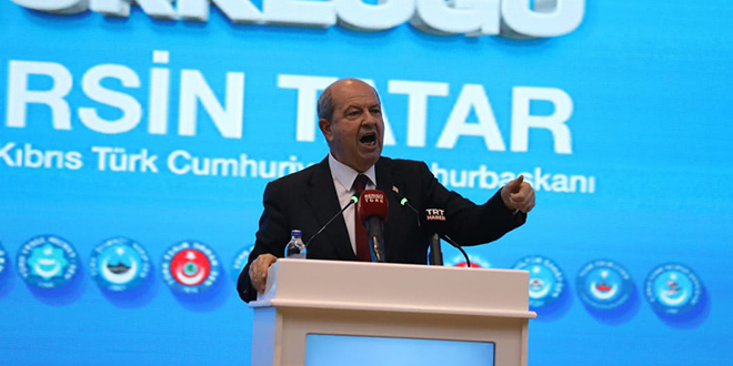 KKTC Cumhurbakan Tatar, Trkiye Kamu-Sen'in stiare Toplants'na katld