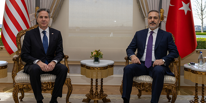 Bakan Fidan'dan Blinken'a: F-16 alım sürecinin sonuçlanmasını bekliyoruz