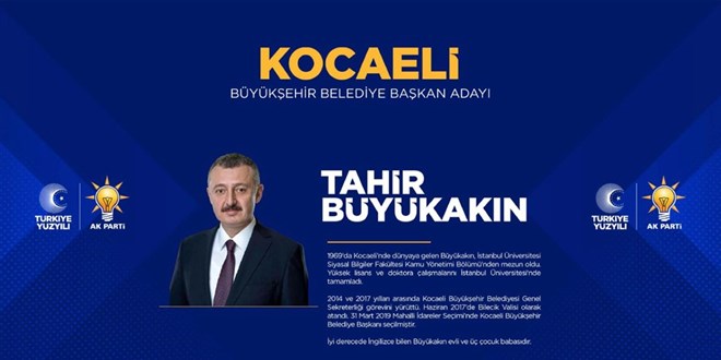 AK Parti Kocaeli Büyükşehir Belediye Başkan adayı Tahir Büyükakın kimdir?