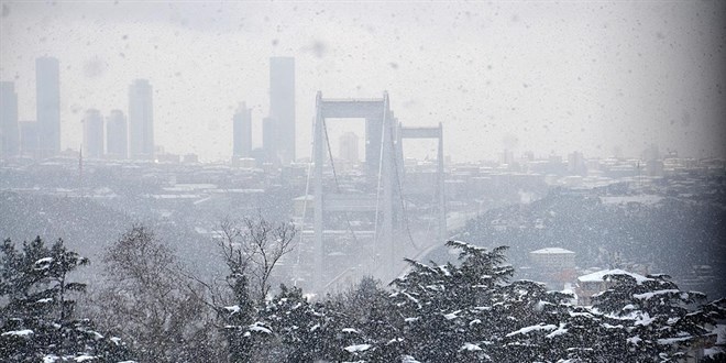 AKOM'dan İstanbul için kar uyarısı: Hava sıcaklığı 10 derece düşecek