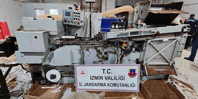 Kaçak sigara fabrikasına baskın: 52 milyon TL değerinde ürün ele geçirildi