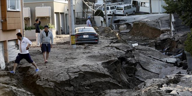 Japonya'daki depremlerde yaamn yitirenlerin says 203'e kt