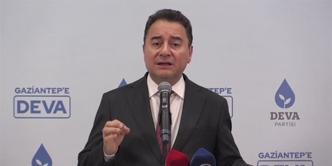 DEVA Partisi Genel Başkanı Babacan, Gaziantep'te konuştu