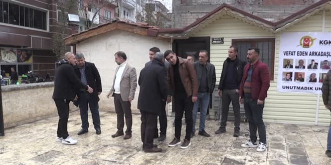 Depremlerde hayatını kaybeden gazeteciler için Adıyaman'da mevlit okutuldu