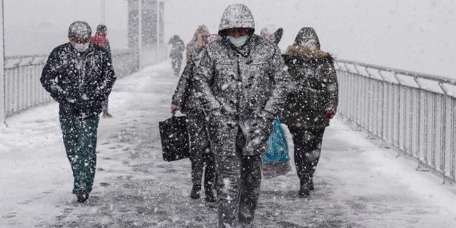 Meteoroloji'den Dou Anadolu iin youn kar uyars