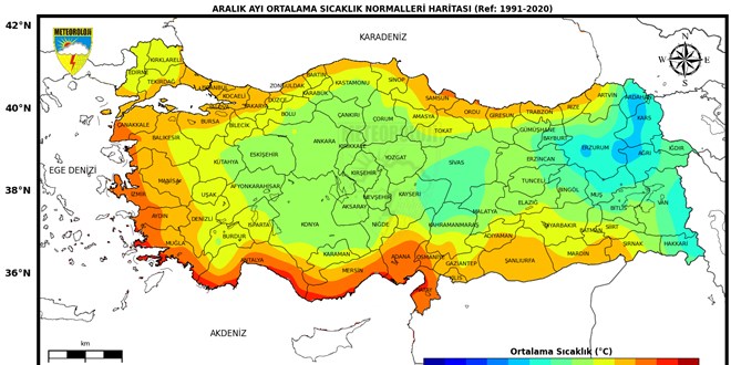 Son 53 yılın en sıcak aralık ayı geçen ay oldu