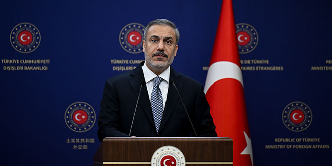 Bakan Fidan: Kızıldeniz'de, Irak'ta ve Suriye'de olanlar girdabın ön habercisi