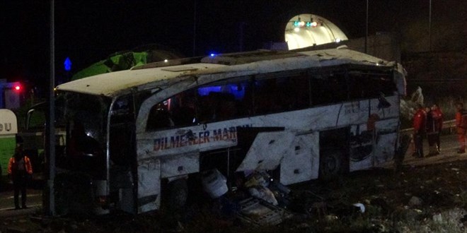 Mersin'deki otobüs kazasında ölen 9'uncu kişinin de kimliği belirlendi