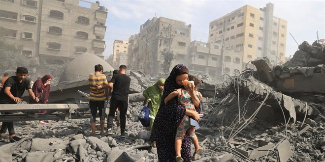 Gazze'de can kayb 25 bin 105'e ykseldi