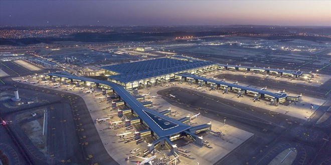 stanbul'daki havalimanlarnn yolcu says artt