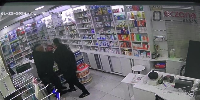Amasya'da eczanede bıçaklı saldırıya iki tutuklama
