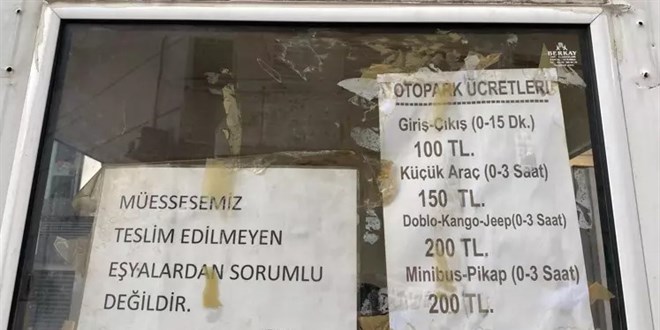 İstanbul'da tepki çeken otopark ücretleri