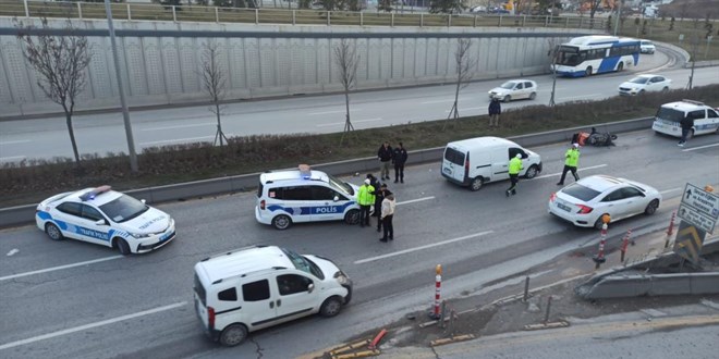 Ankara'da trafik kazası: 1 ölü, 1 ağır yaralı