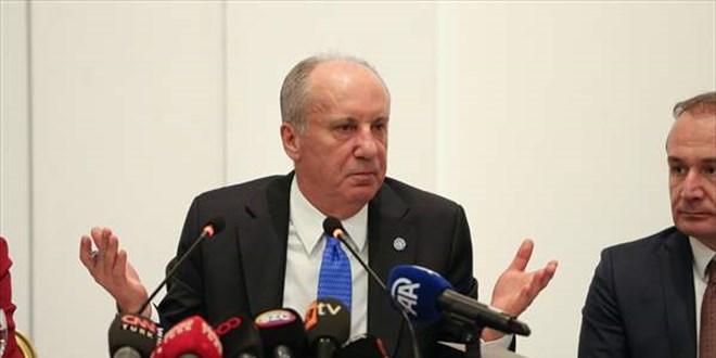 Memleket Partisi Genel Başkanı İnce, partisinin 24 belediye başkan adayını açıkladı: