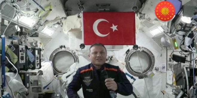 Alper Gezeravcı'yı taşıyan Uluslararası Uzay İstasyonu bugün Türkiye'nin üzerinden geçecek