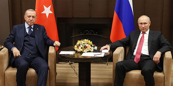 Putin, Cumhurbakan Erdoan ile Ukrayna'y grecek