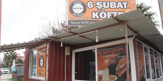 Depremin acısı Hatay esnafının tabelasında