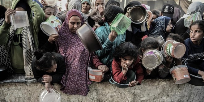 'Gazze'deki yetersiz beslenme nedeniyle son derece endieliyiz'