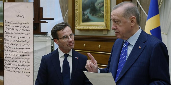 Erdoğan, İsveç Başbakanı ile görüştü