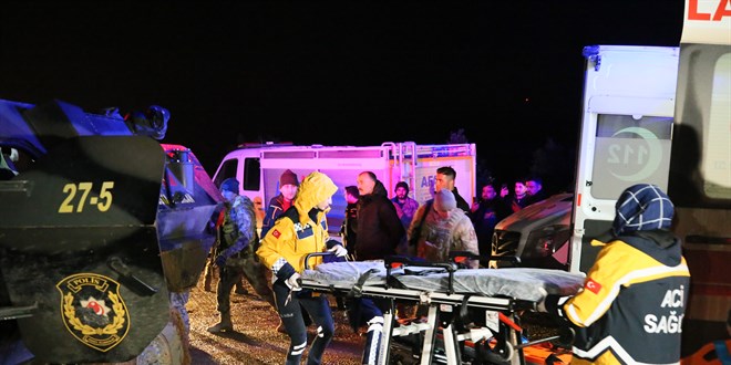 Polis helikopterinin düşmesi nedeniyle 2 pilot şehit oldu
