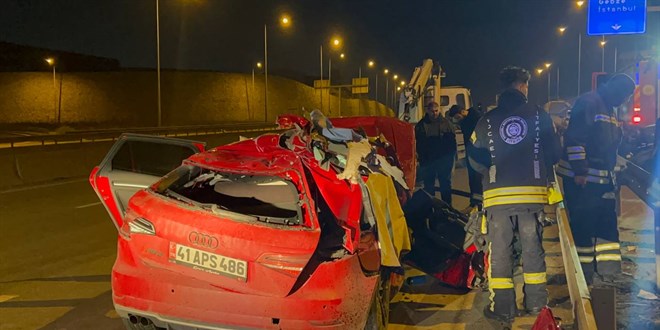 Kocaeli'de trafik kazasnda 1 kii ld, 3 kii yaraland