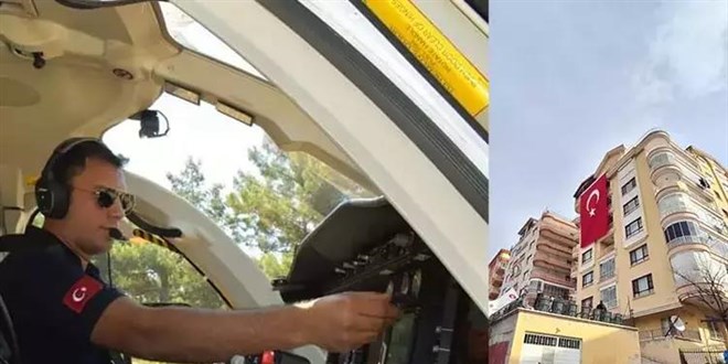 Şehit pilot emniyet amirinin 24 Şubat'ta nişanı varmış