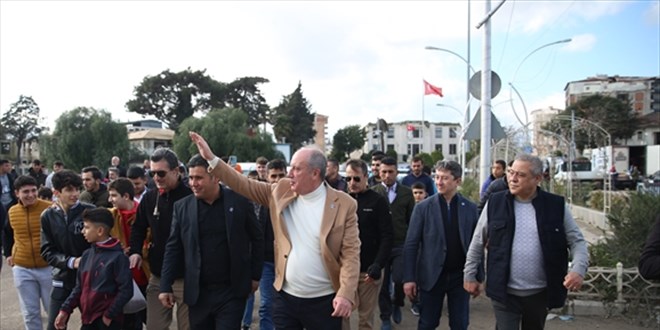 Memleket Partisi Genel Başkanı İnce, Hatay'da ziyaretlerde bulundu