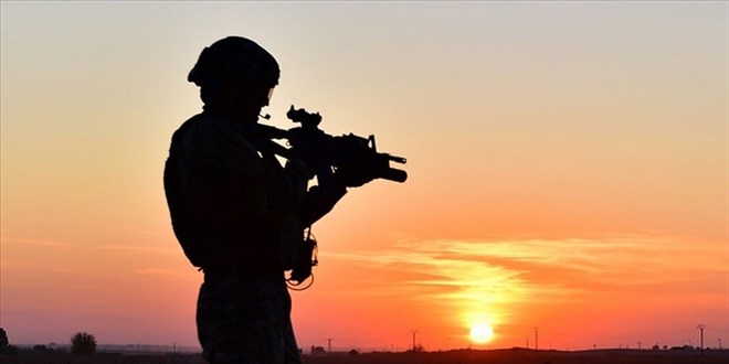 Suriye ve Irak'ın kuzeyinde 5 terörist etkisiz hale getirildi