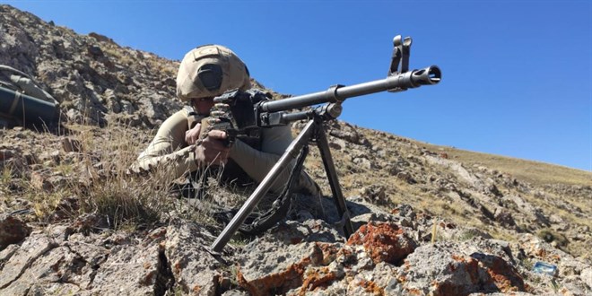 Irak'ın kuzeyinde 4 terörist etkisiz hale getirildi
