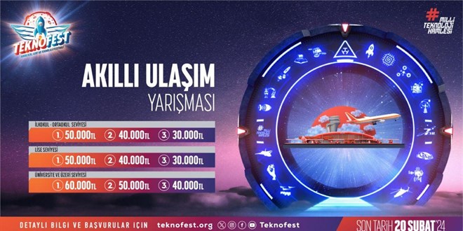 TEKNOFEST Akll Ulam Yarmas'nda bavurular devam ediyor