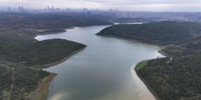 İstanbul'da barajlardaki doluluk oranı yüzde 118 arttı
