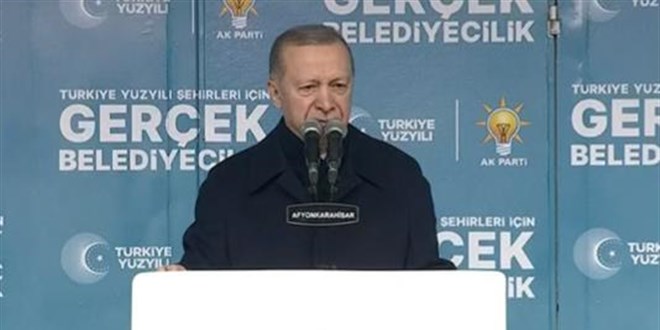 Erdoğan: 31 Mart'ta milletin tokadını yemekten kurtulamayacaklar