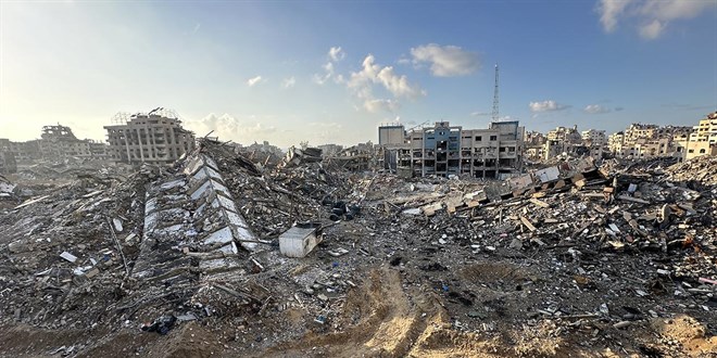 srail'in Gazze'ye saldrlarnda can kayb 29 bin 410'a kt