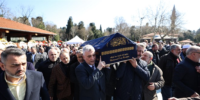 Bakan Bolat'ın babası Şevki Bolat son yolculuğuna uğurlandı